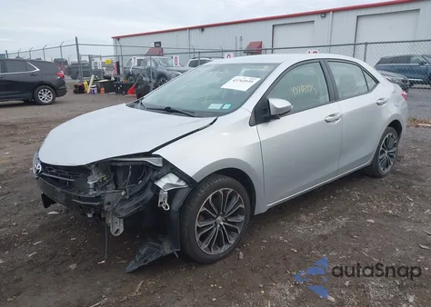 2016 Toyota Corolla S Plus из США, поврежденный, VIN 5YFBURHE4GP558340